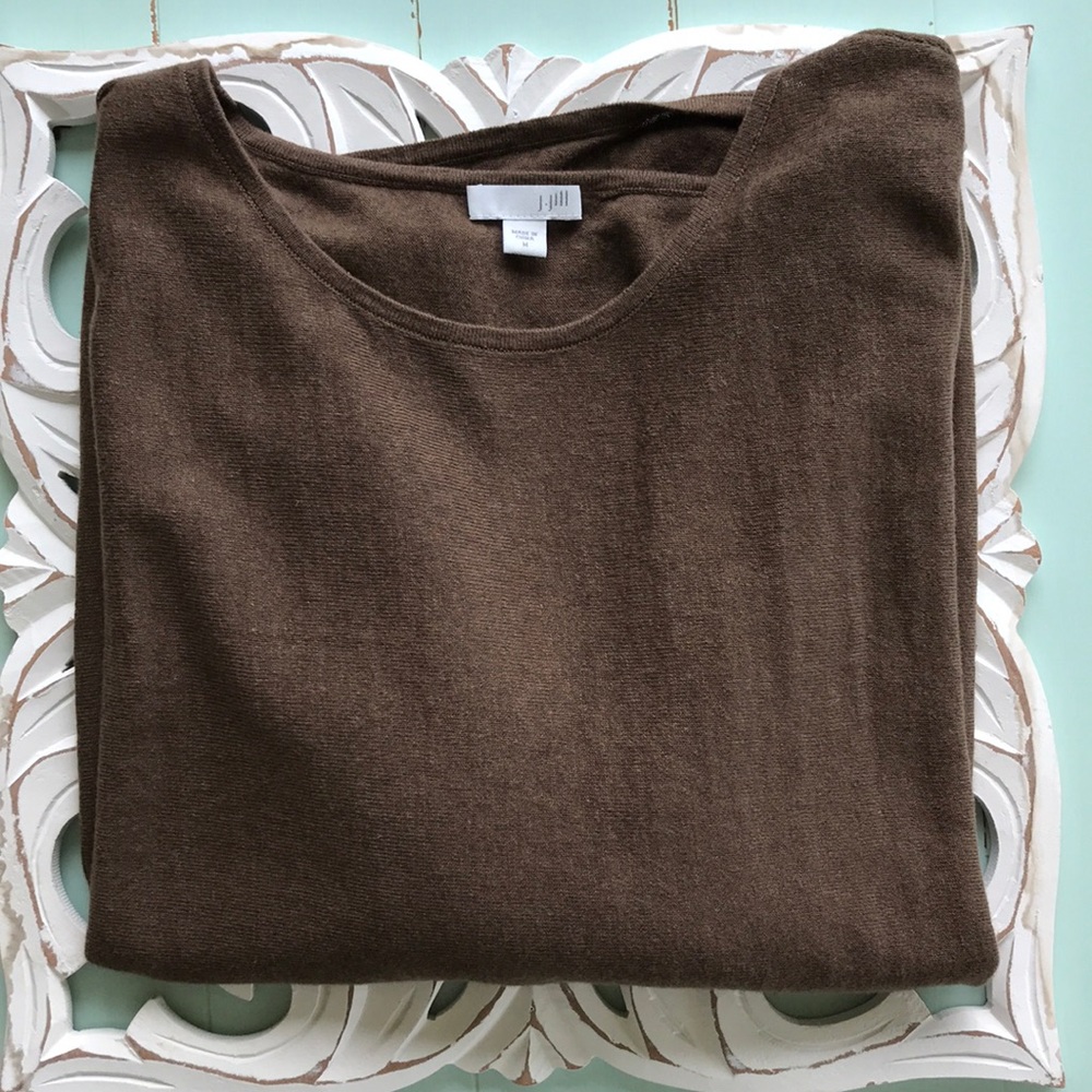 J.Jill Elbow Sleeve Top